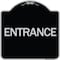 Signmission Traffic Entrance Entrance Heavy-Gauge Aluminum Architectural Sign, 18" x 18", BS-1818-24612 A-DES-BS-1818-24612 - alternate 1